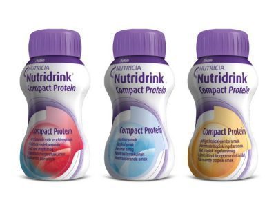 Tre nye Nutridrink Compact Protein smagsvarianter