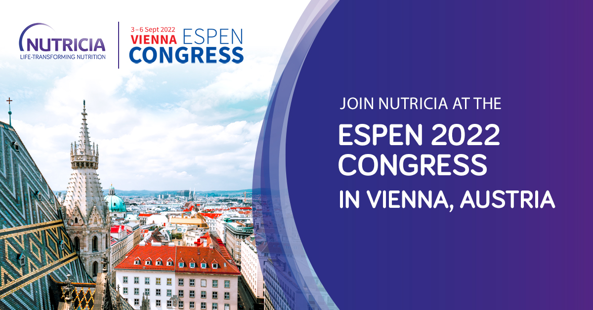 Mød Nutricia ved ESPEN 2022-kongressen i Wien